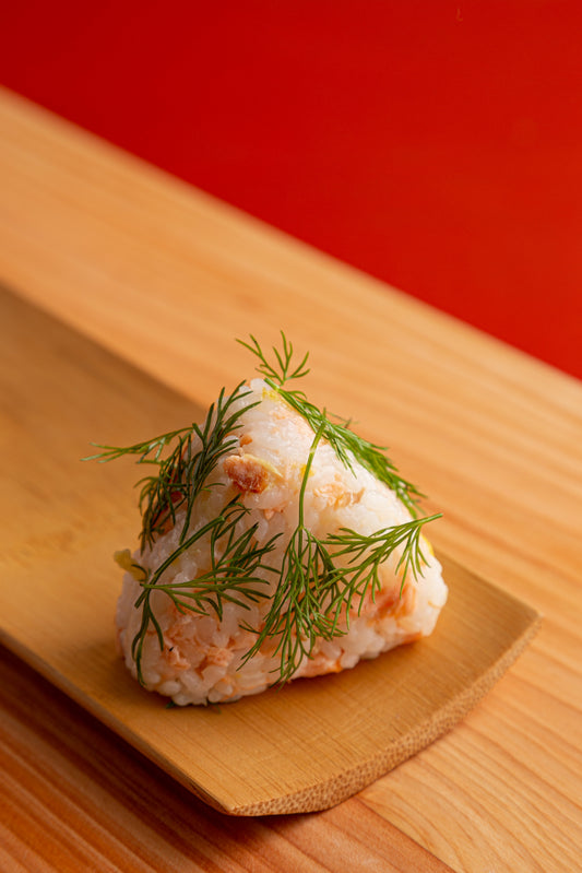 Onigiri Saumon Yuzu Aneth